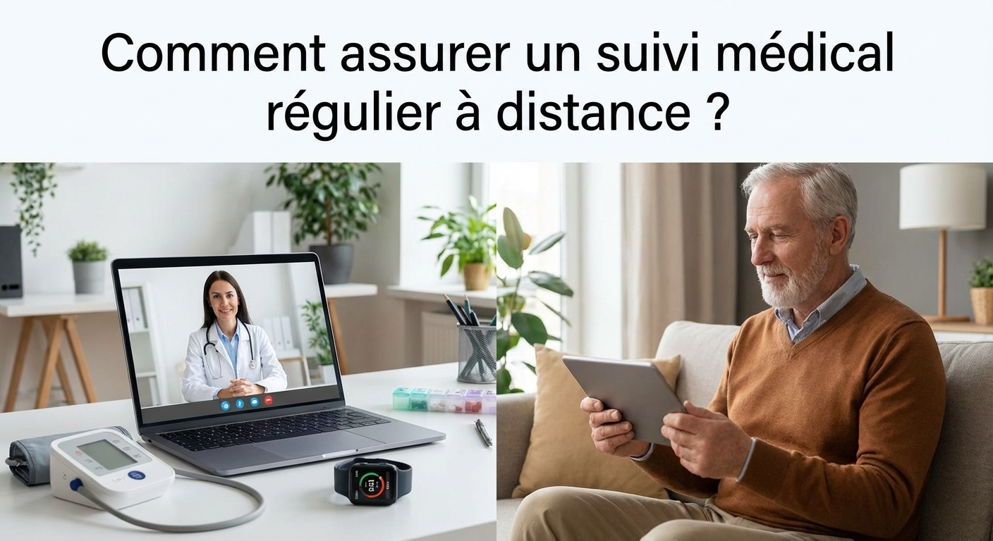 Comment assurer un suivi médical régulier à distance ?